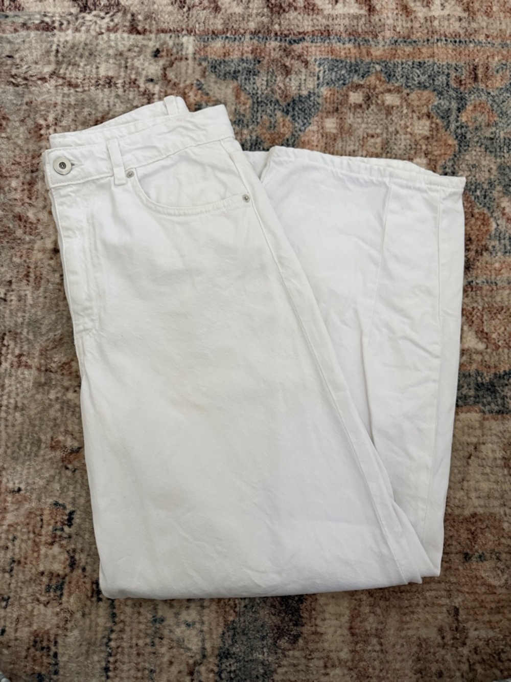 ZARA High-Waist Barrel Leg Jeans - Picture 5 of 5